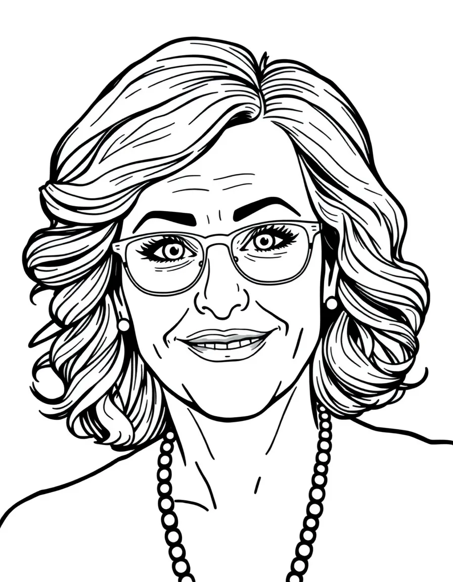 Tina Fey with a witty expression