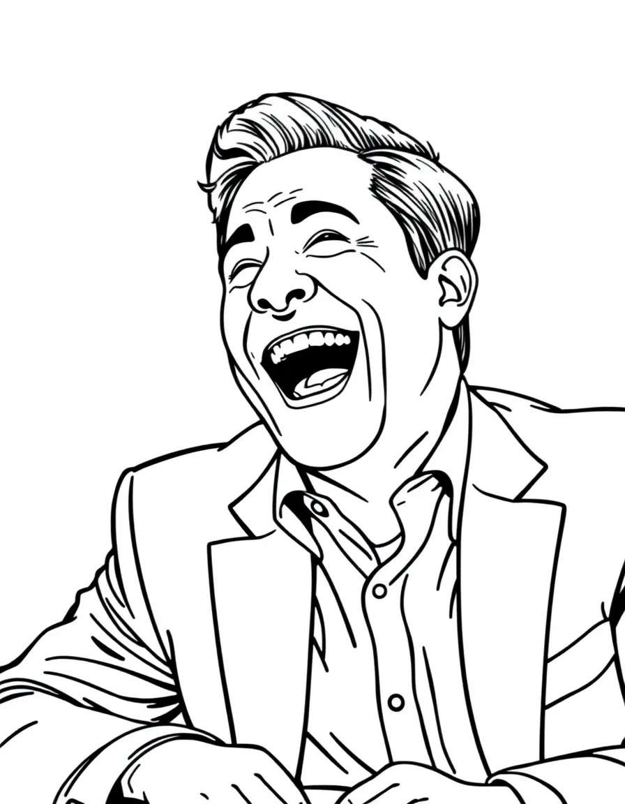 Jimmy Fallon laughing