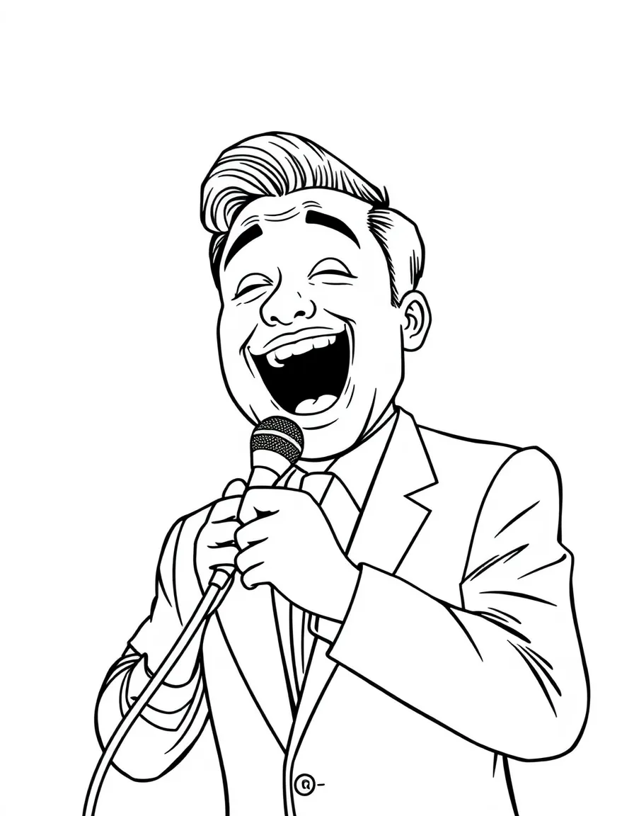 Jimmy Fallon singing a funny song
