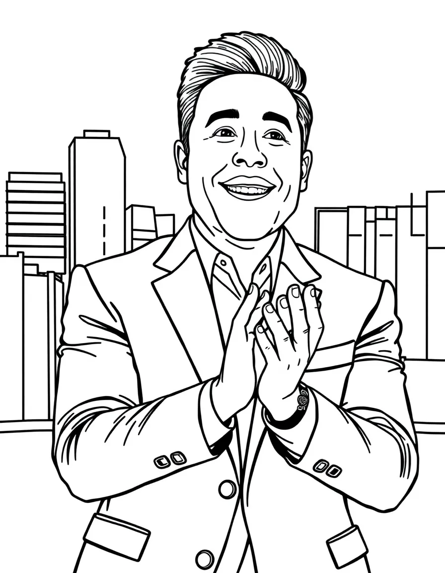 Jimmy Fallon clapping his hands