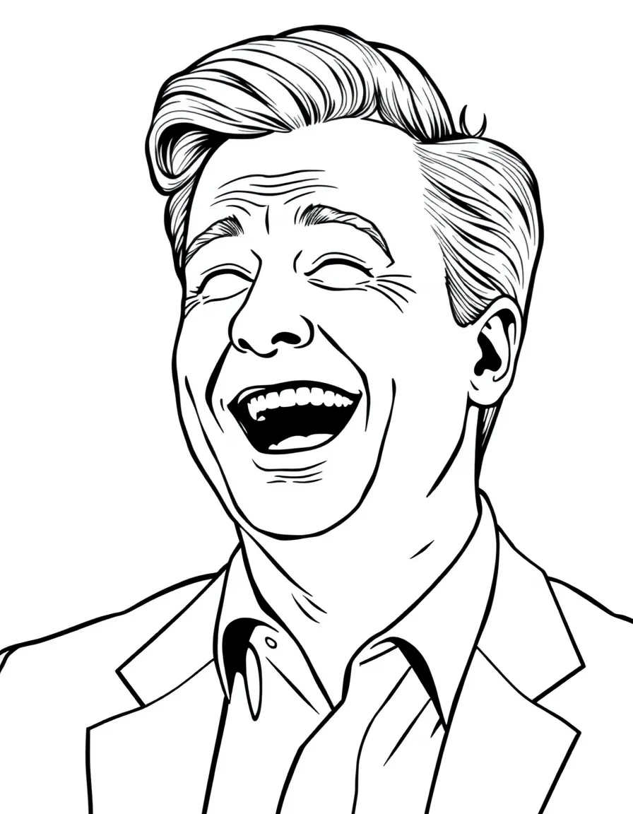 Conan O'Brien laughing