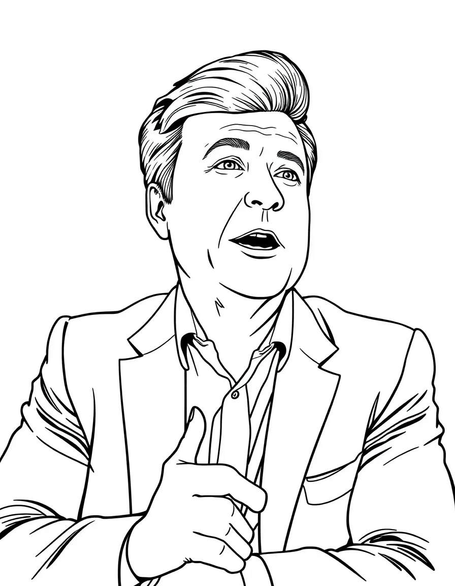 Conan O'Brien talking