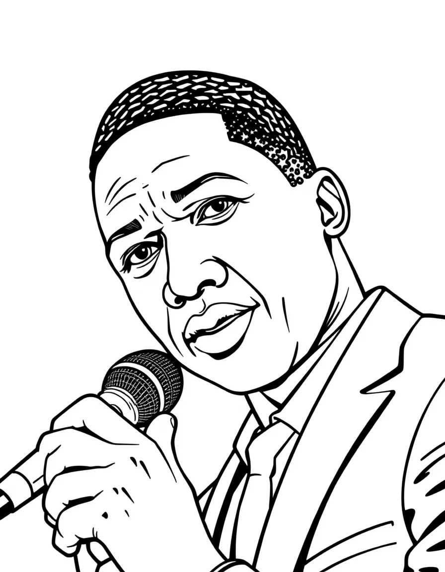 Trevor Noah with a microphone