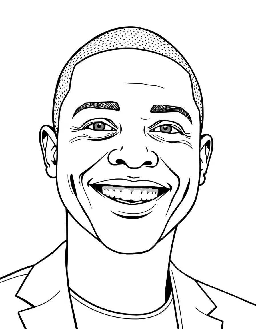 Trevor Noah with a clever smile