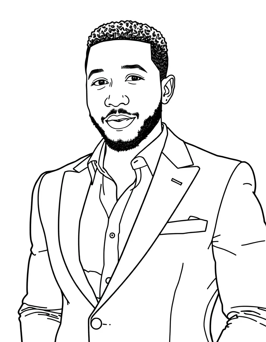 John Legend wearing a nice suit