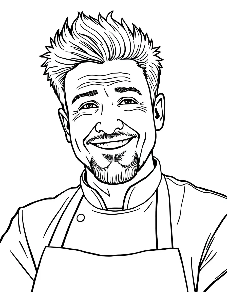 Gordon Ramsay happy