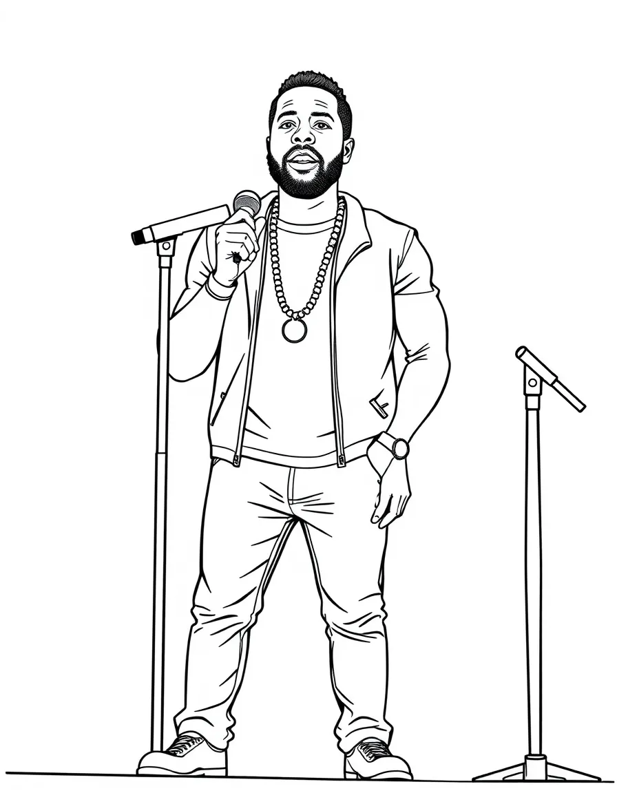 Kevin Hart standing on stage