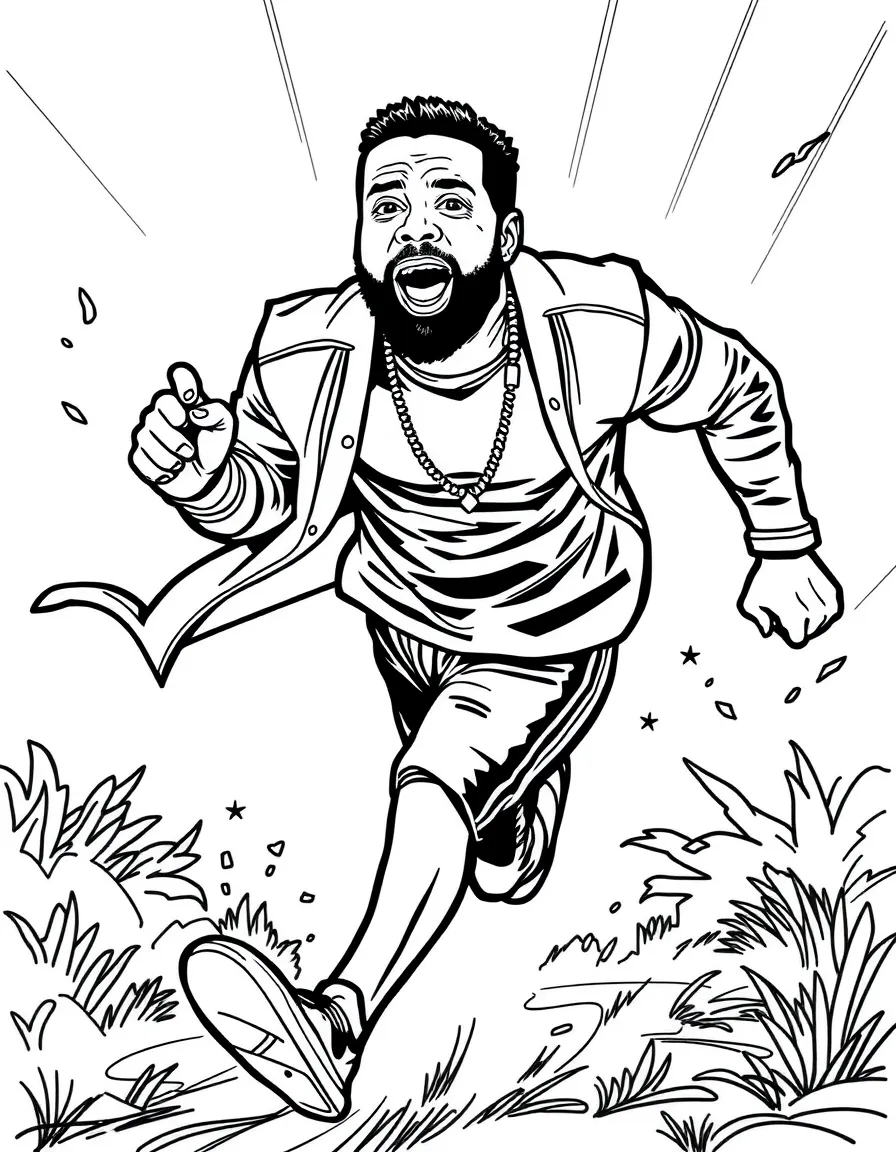 Kevin Hart running