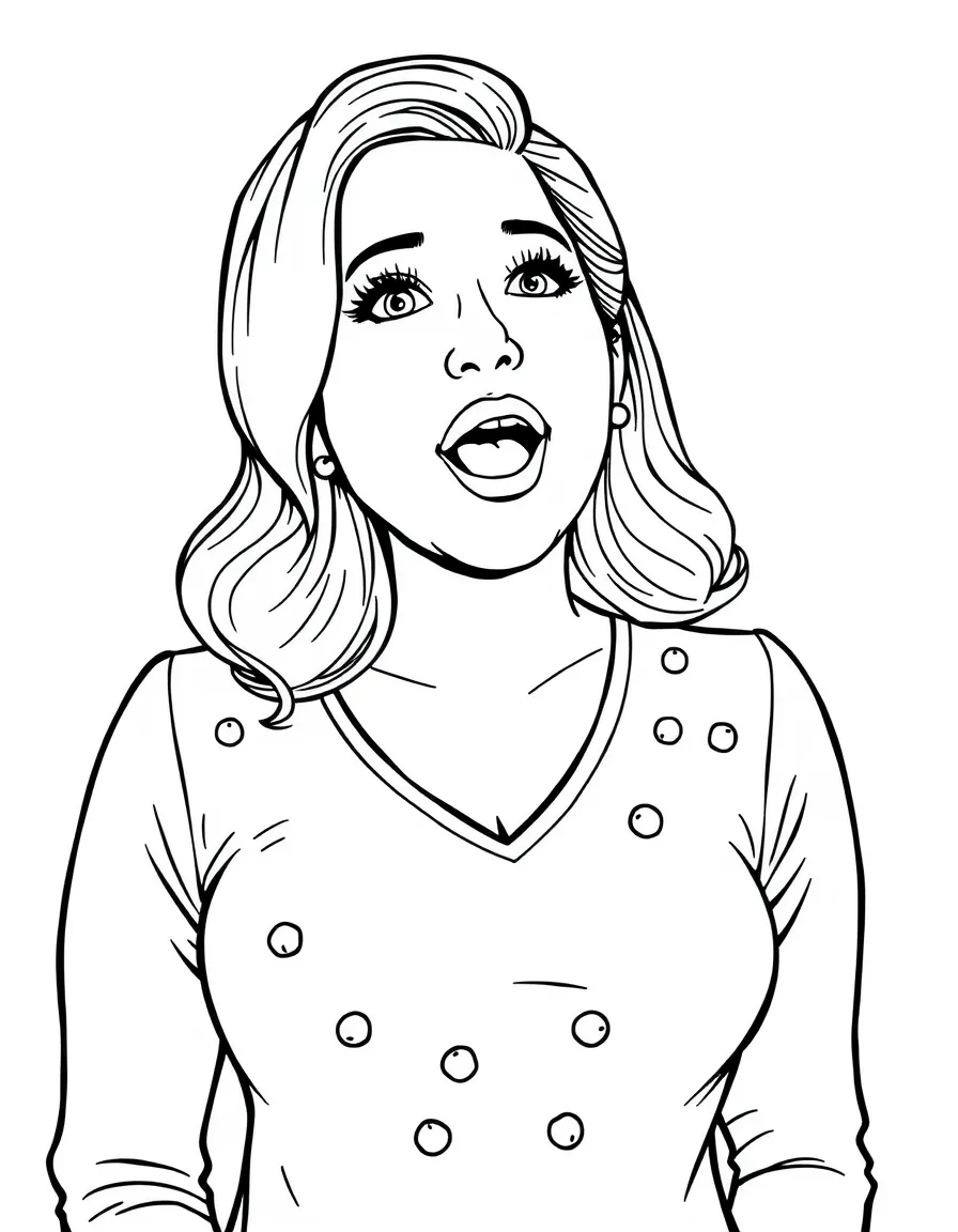 Amy Schumer telling a joke