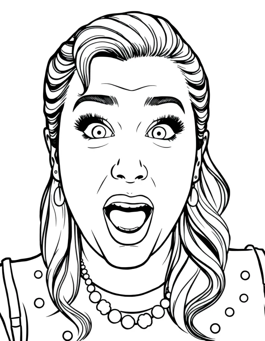 Amy Schumer making a silly face