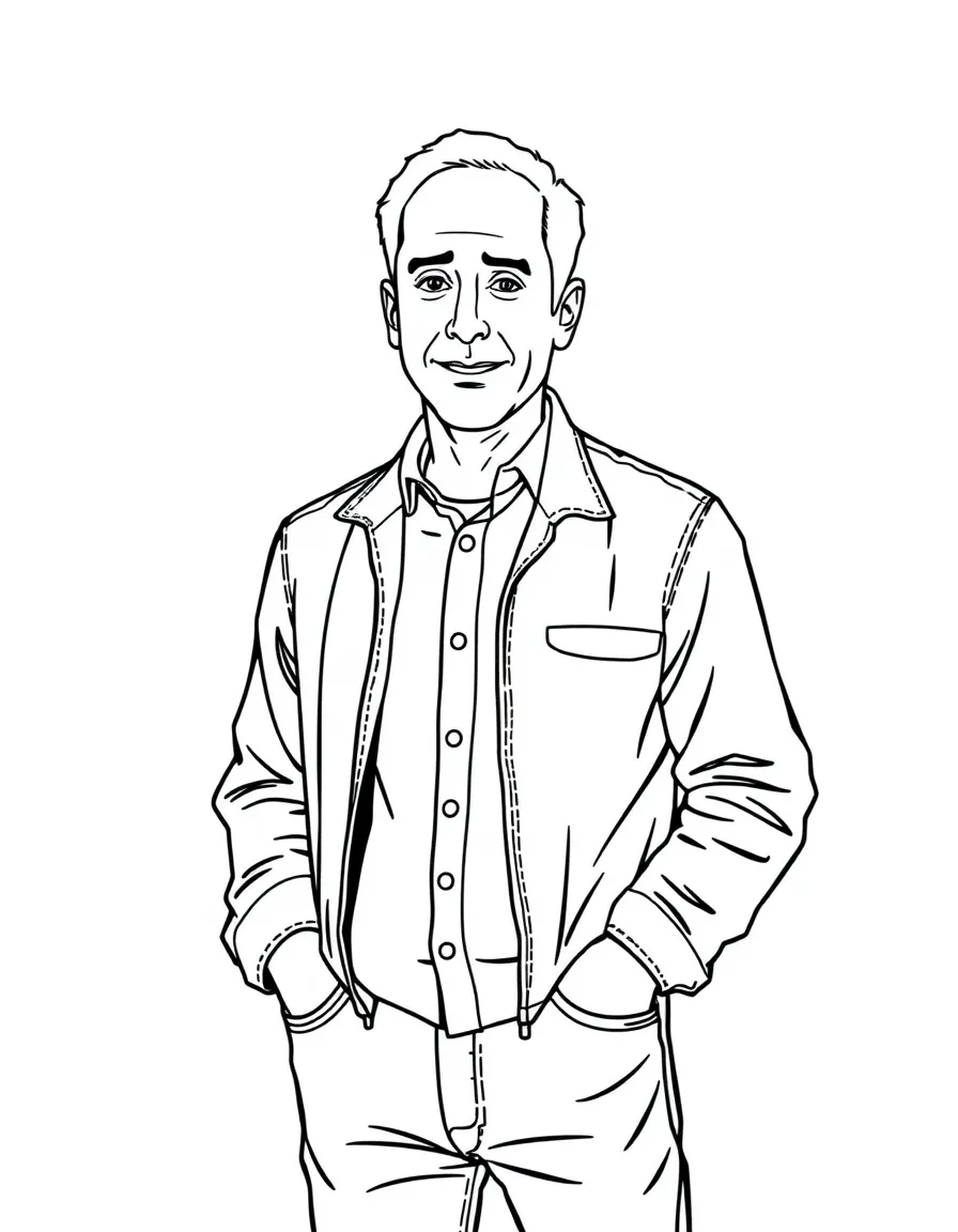Jerry Seinfeld standing