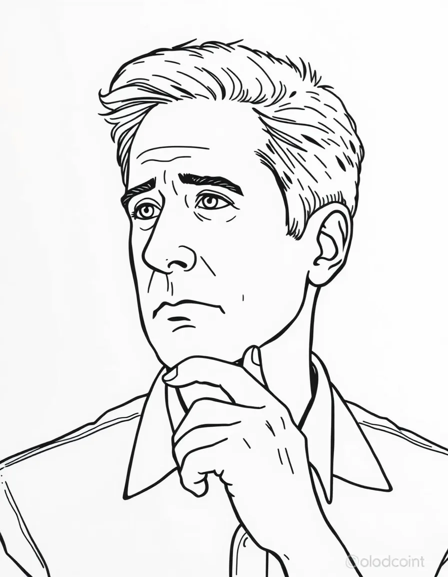 Jerry Seinfeld looking thoughtful