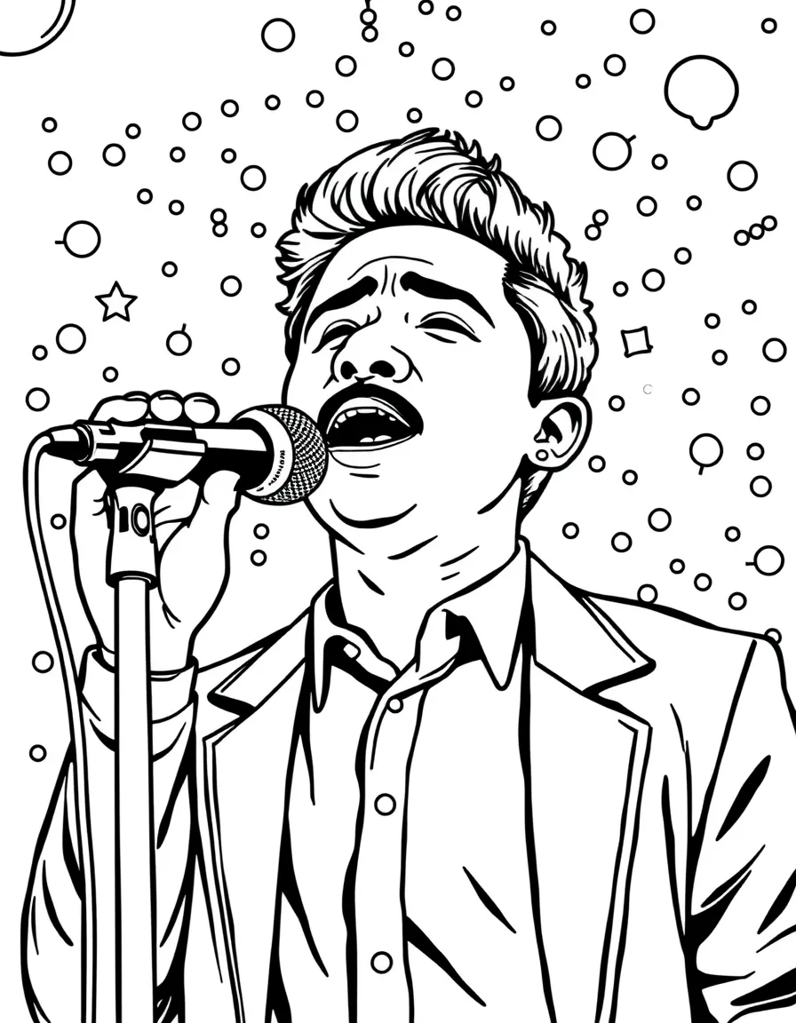 Lin-Manuel Miranda singing