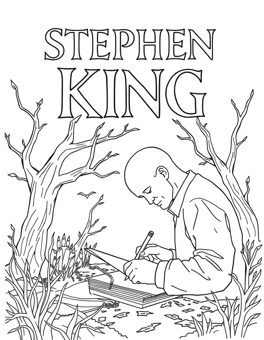 Stephen King writing