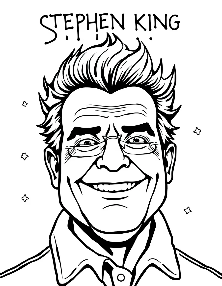 Stephen King happy