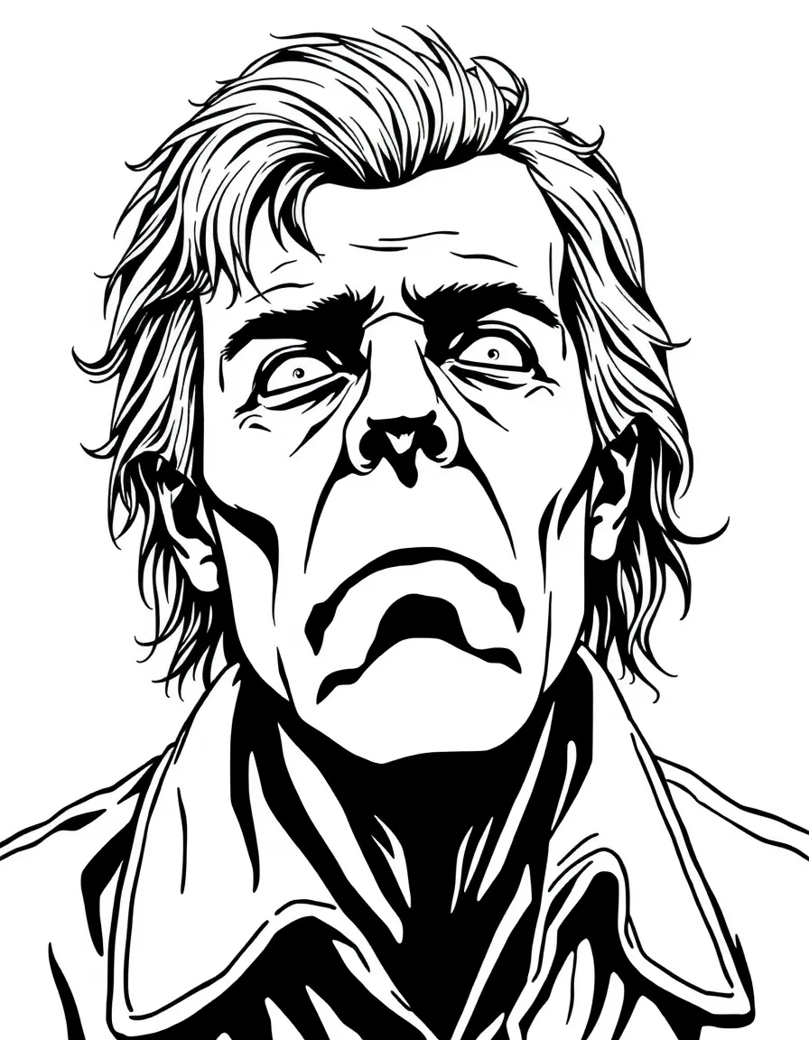 Stephen King looking mysterious