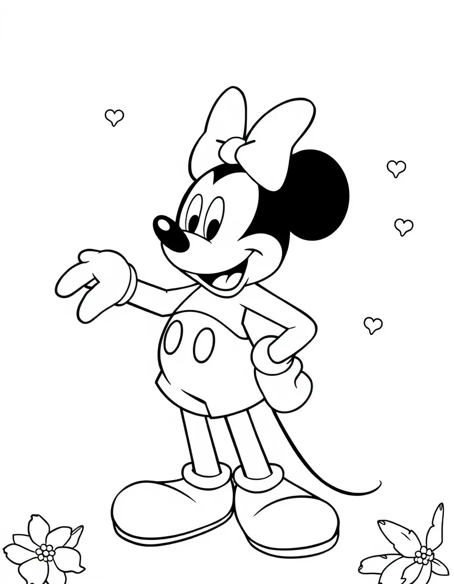 Walt Disney drawing