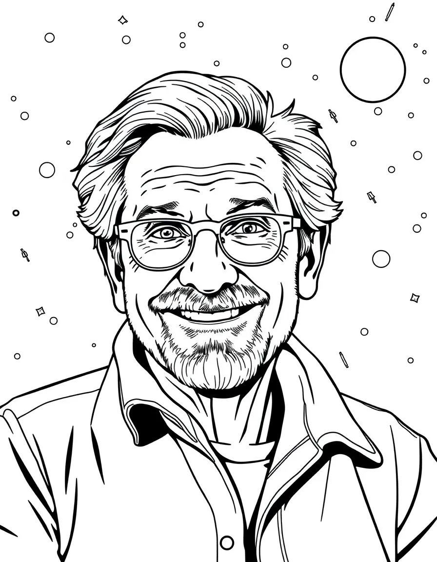 Steven Spielberg happy