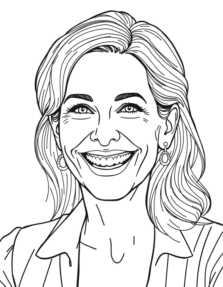 Julia Roberts with a huge, happy smile