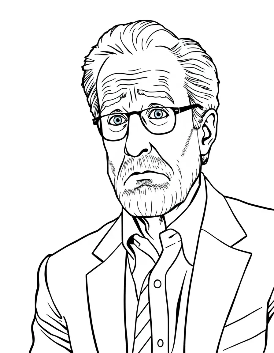 Larry David looking perplexed