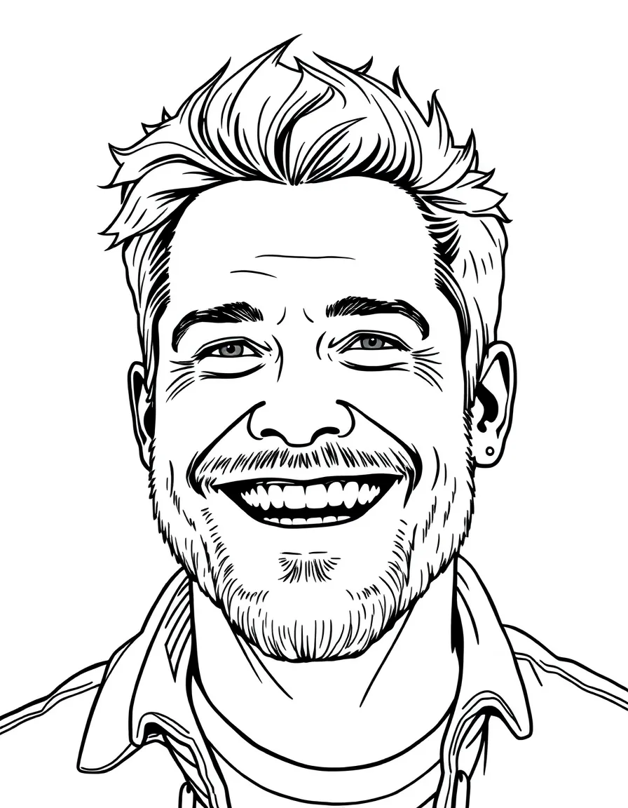 Chris Pratt with a big smile