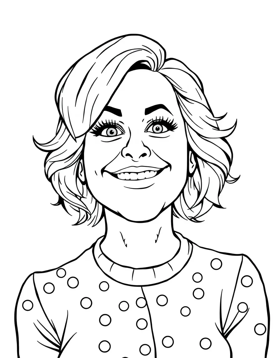 Amy Poehler with a mischievous grin