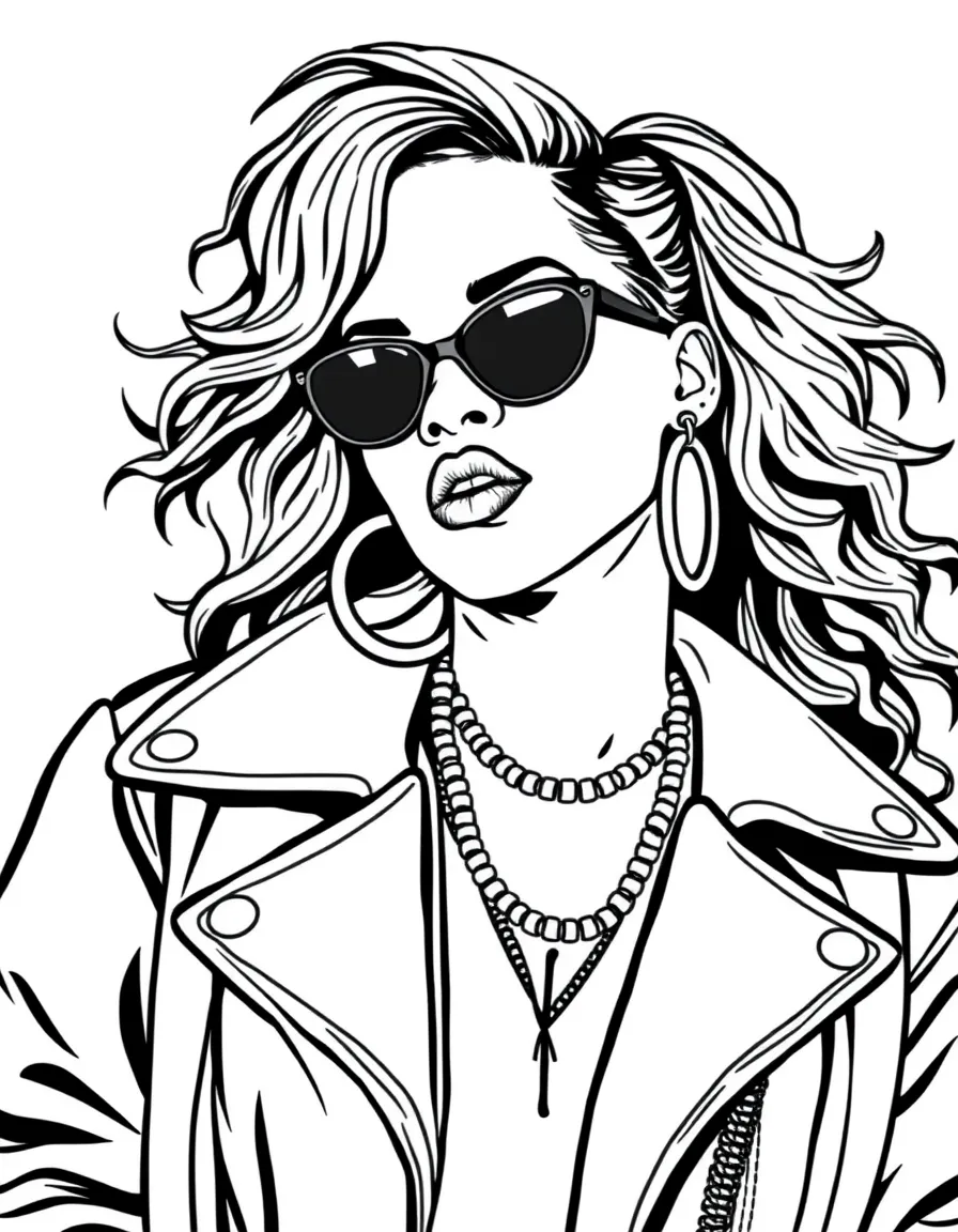 Rihanna with a bold fashion statement