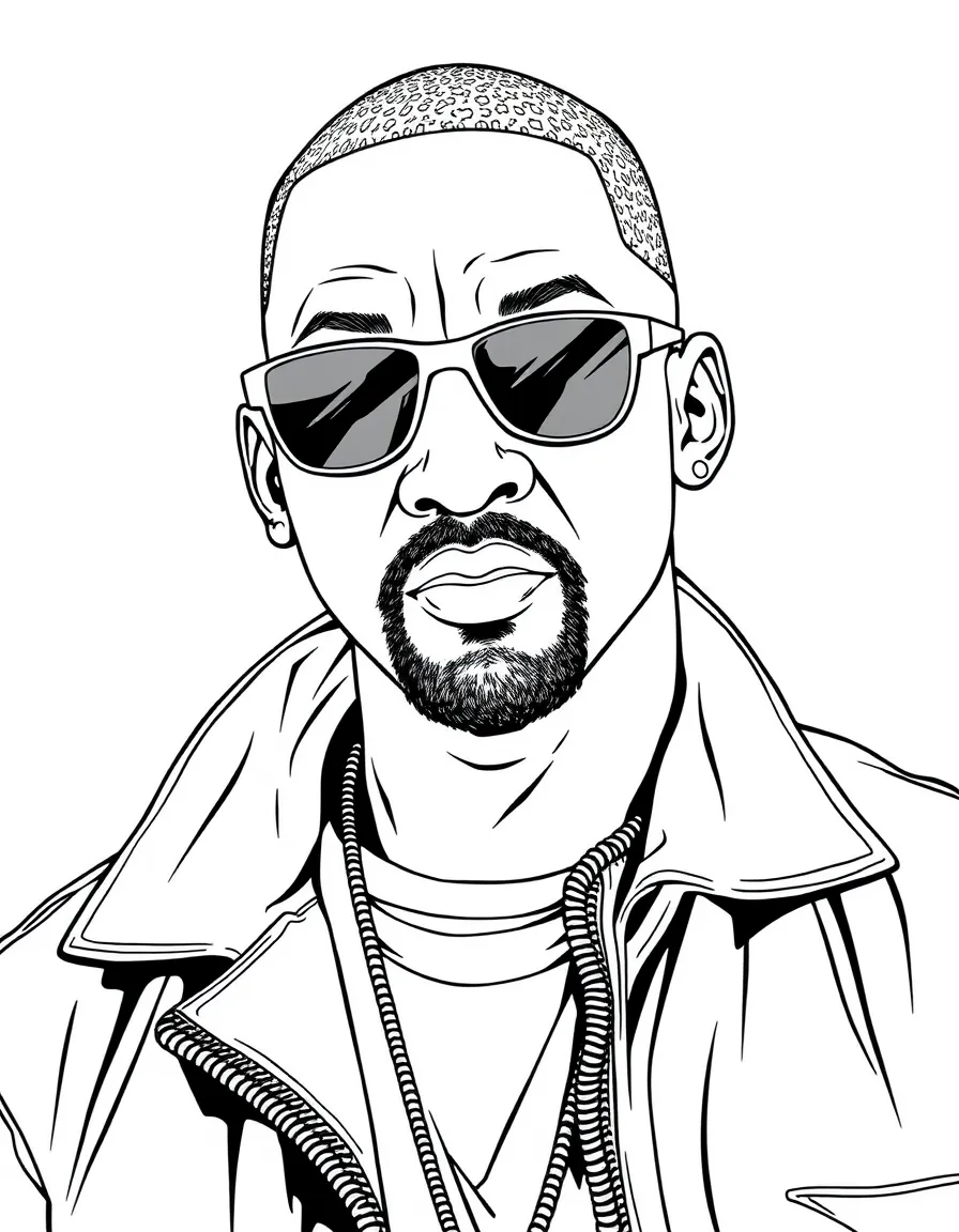 Will Smith in a cool pose