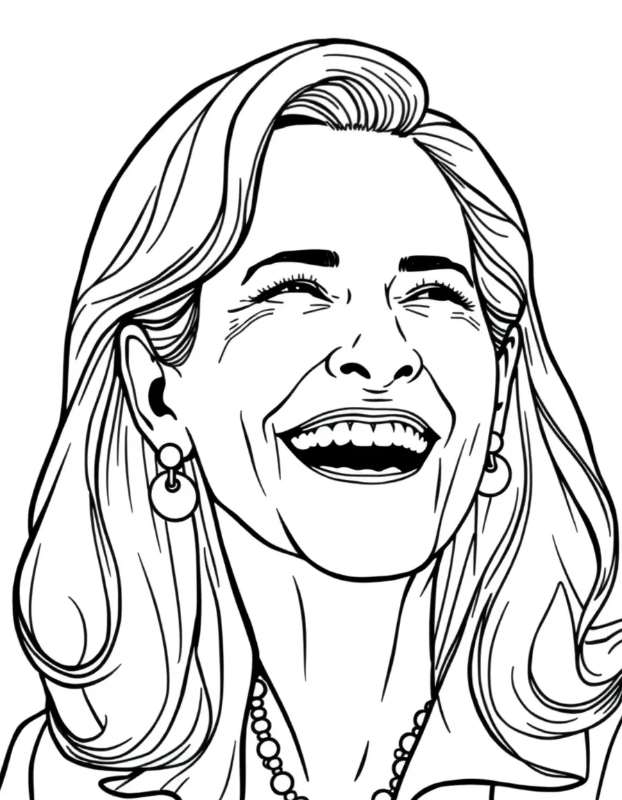 Julia Roberts laughing with her famous smile