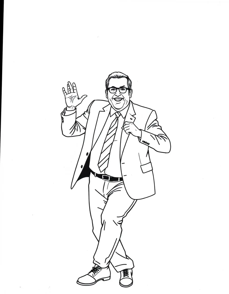 Steve Carell doing a funny dance