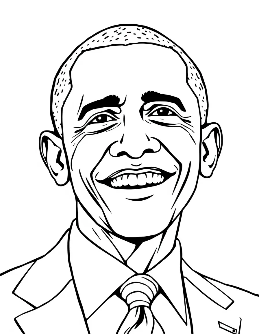 Barack Obama with a friendly wave