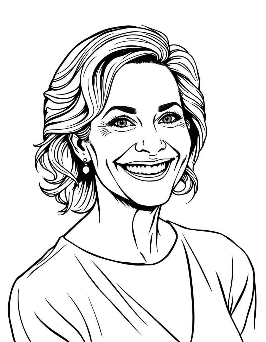 Julia Roberts with a big, happy smile