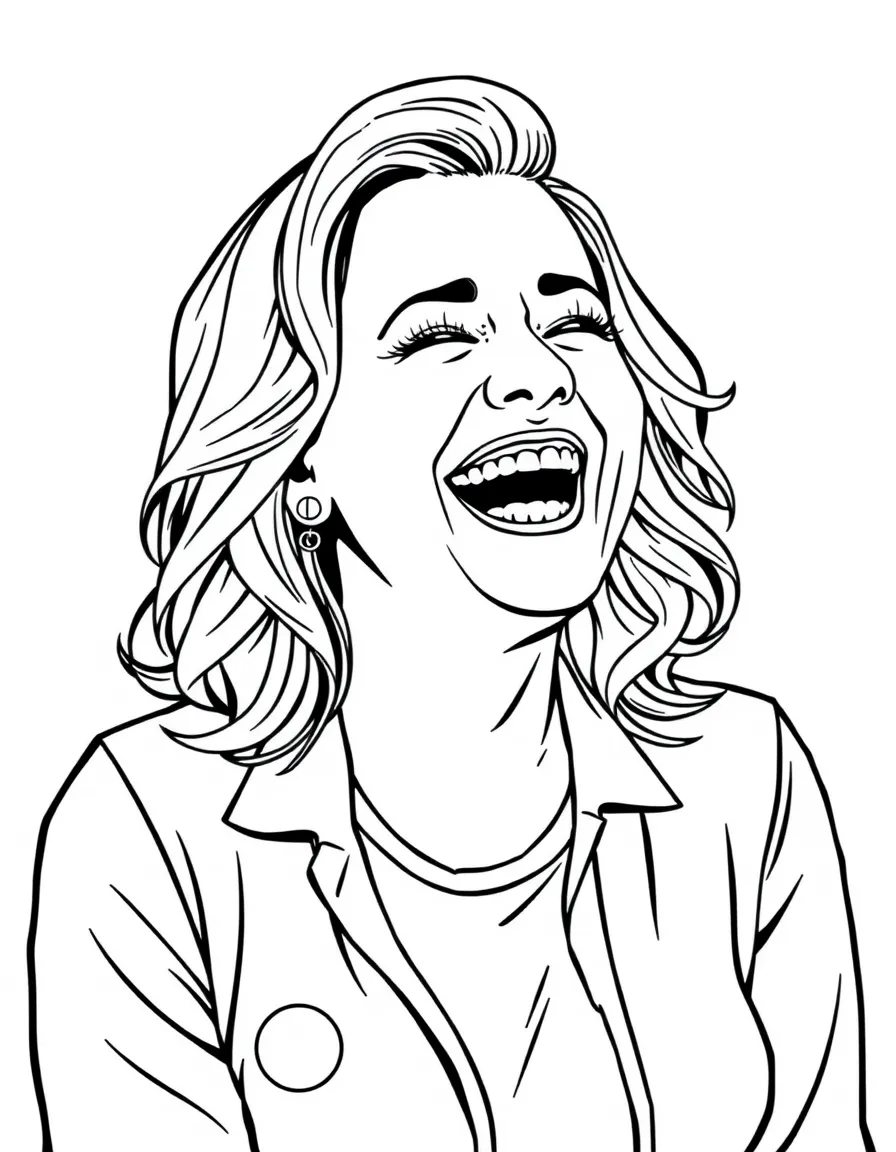 Amy Poehler laughing brightly