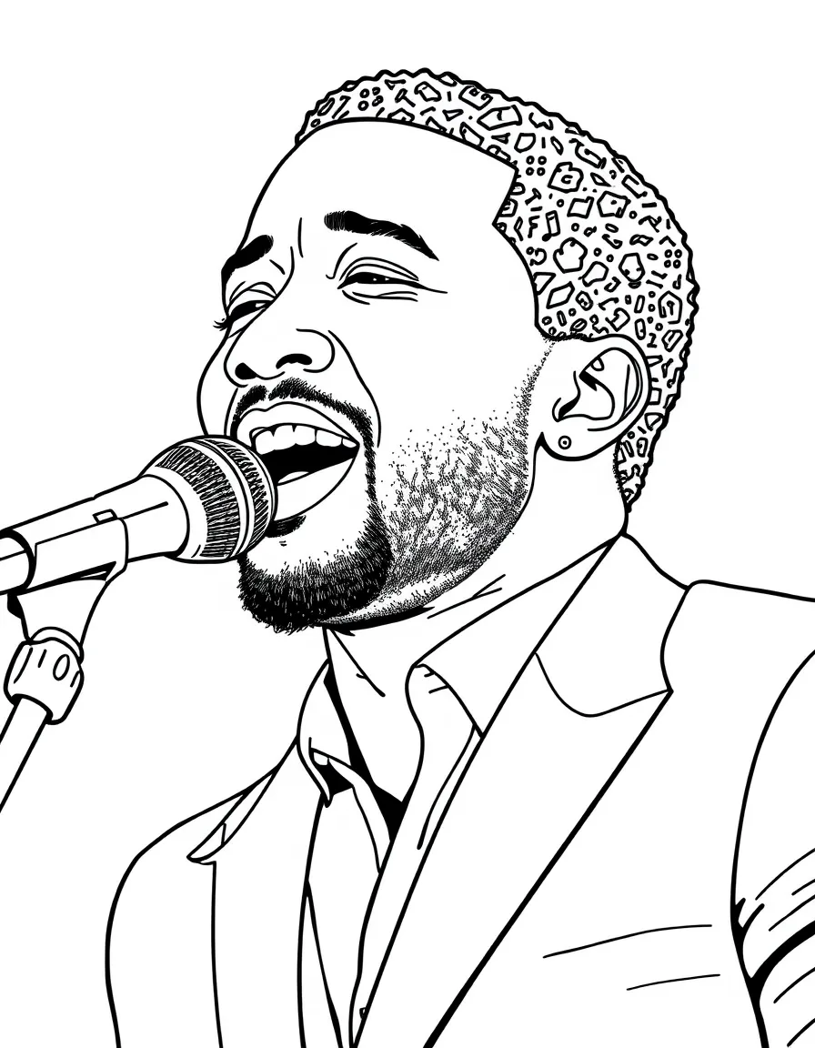 John Legend singing beautifully