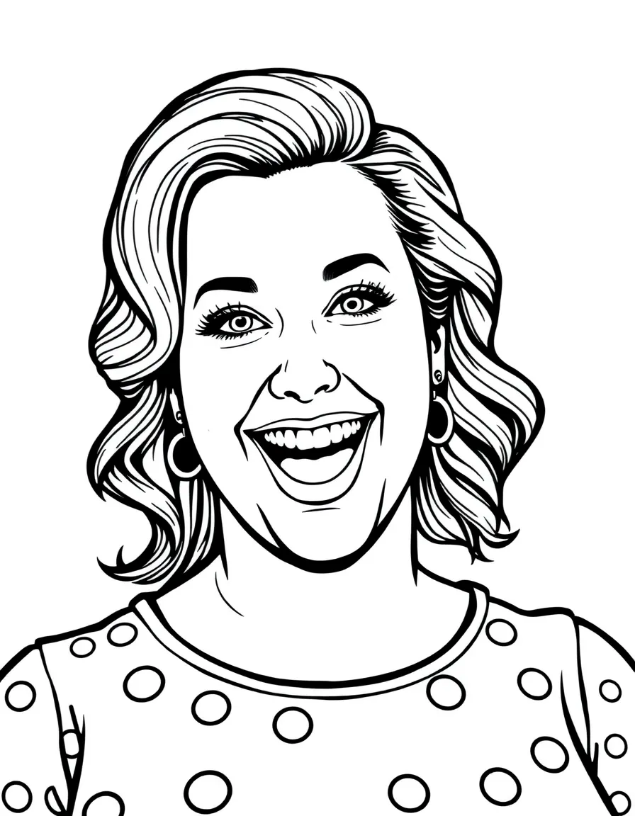 Amy Schumer with a big smile