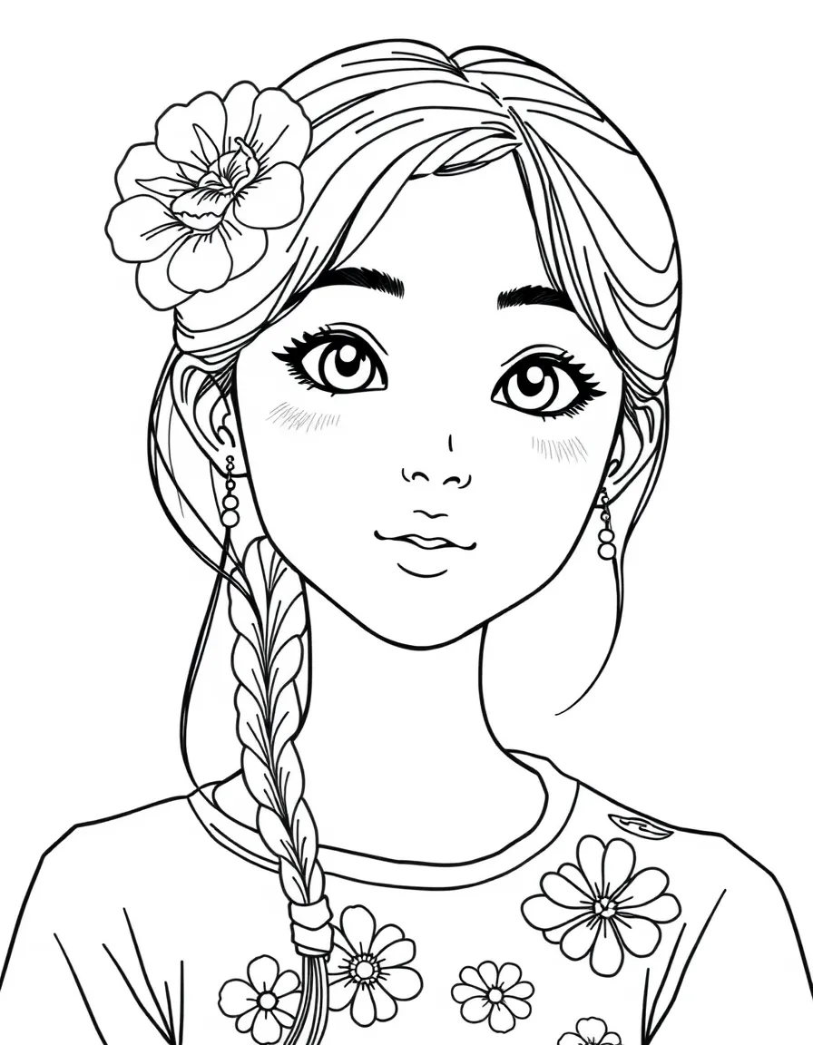 Asian American girl