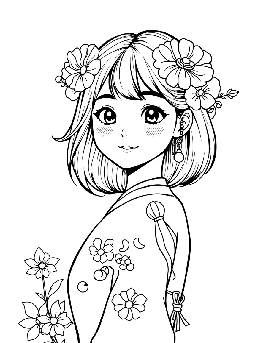 Asian American girl