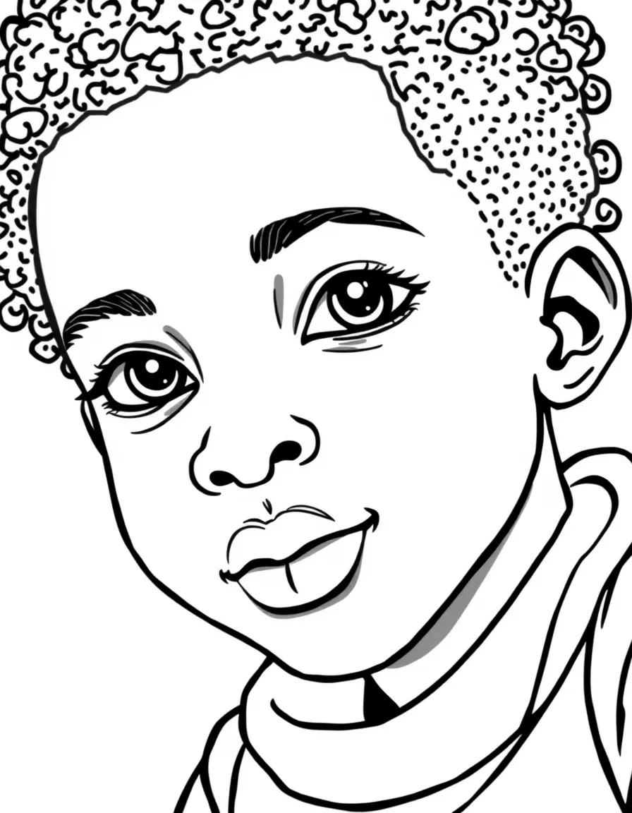 African American boy