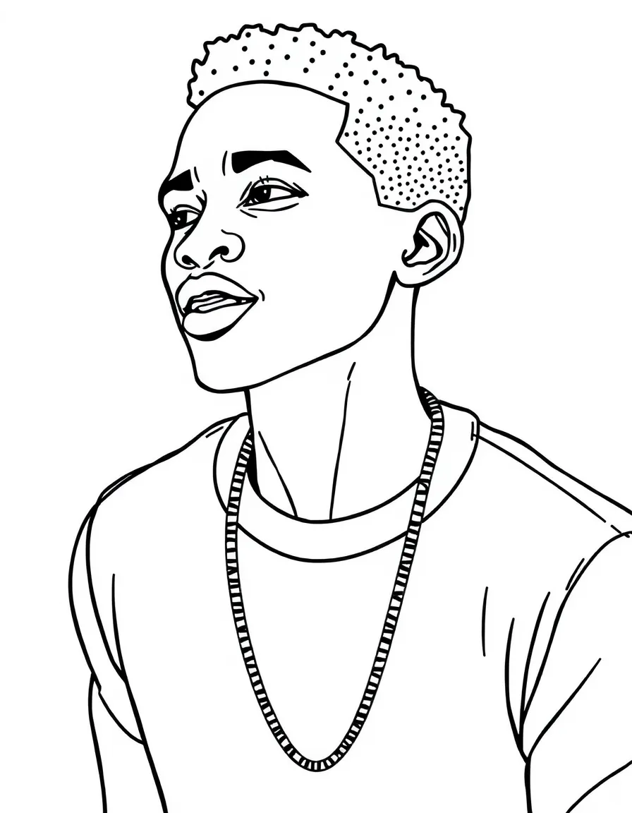 African American man
