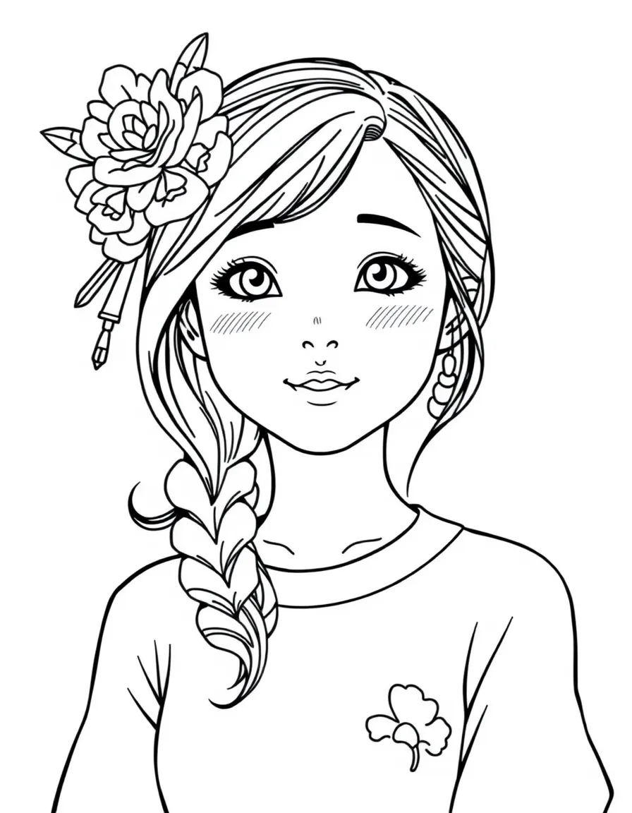 Asian American girl