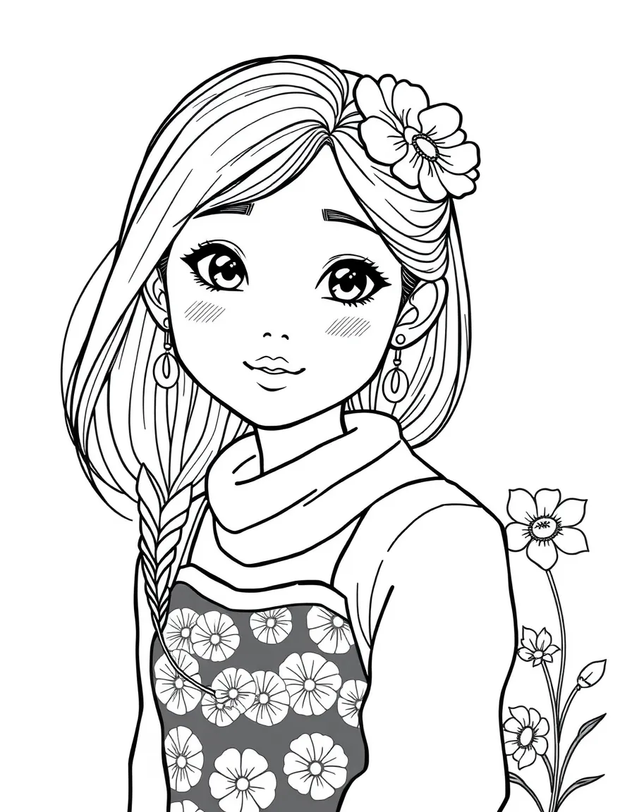 Asian American girl