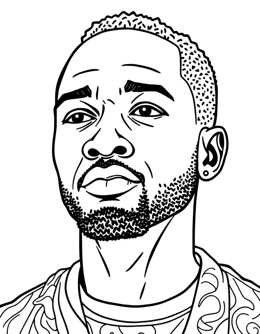 African American man
