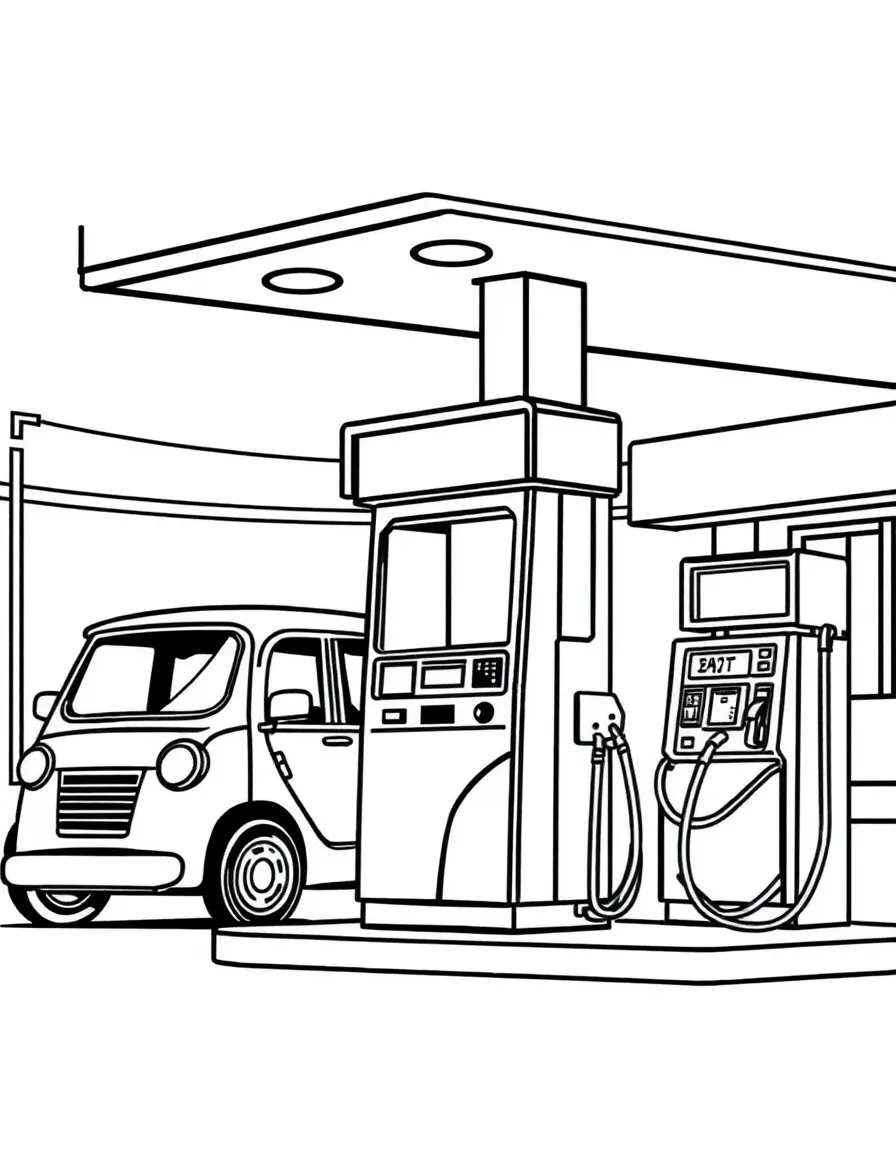 Gas station