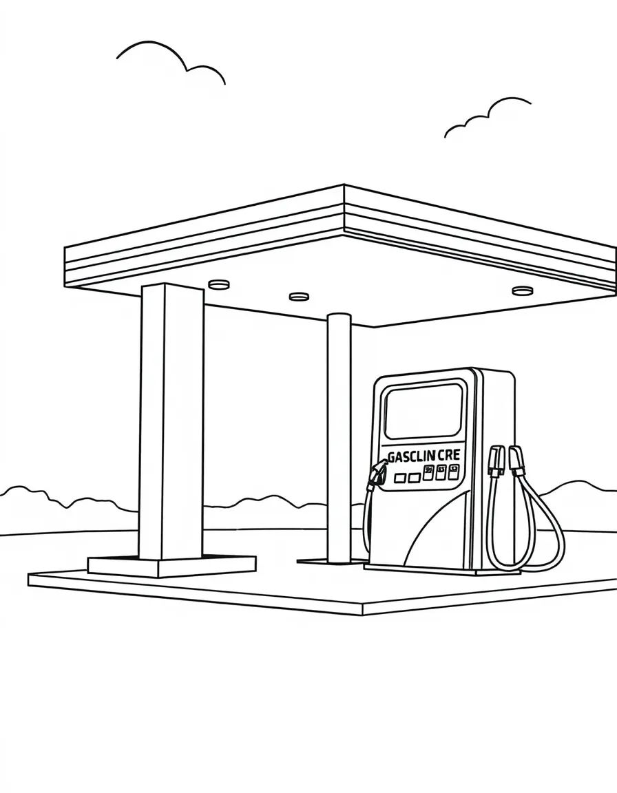 Gas station