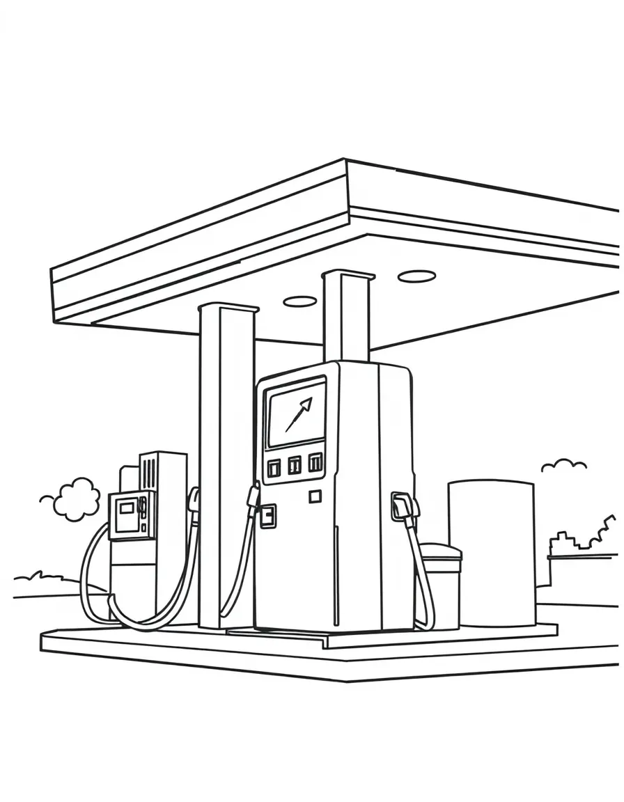 Gas station