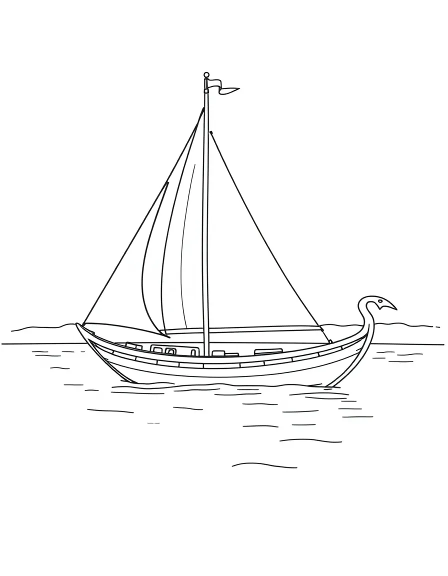 Egypt Nile River felucca sailboat
