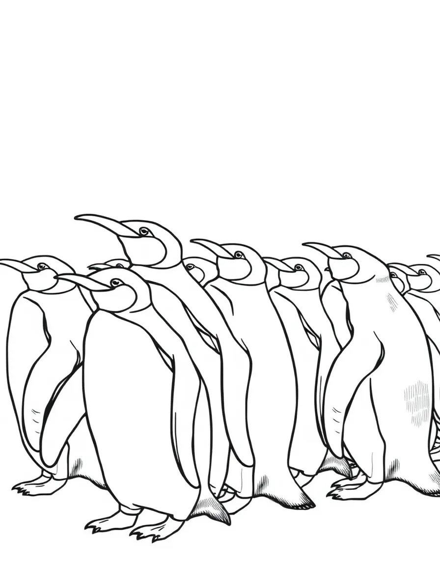 Macquarie Island royal penguin parade