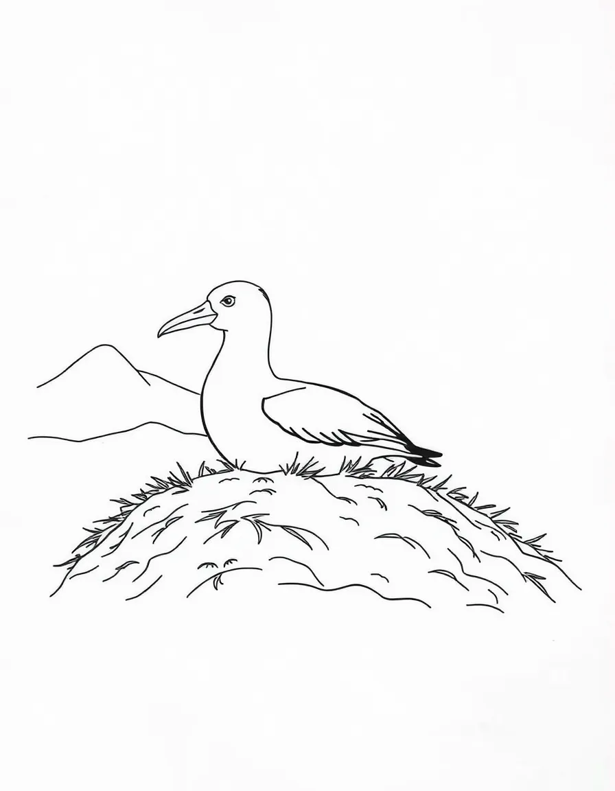 Crozet Islands albatross nesting colonies