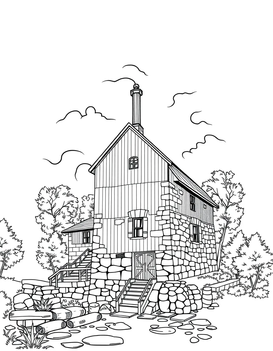 (Maryland) Historic Savage Mill building