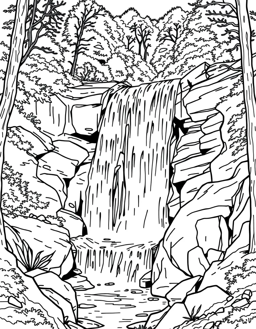 (Maryland) Gunpowder Falls State Park waterfall